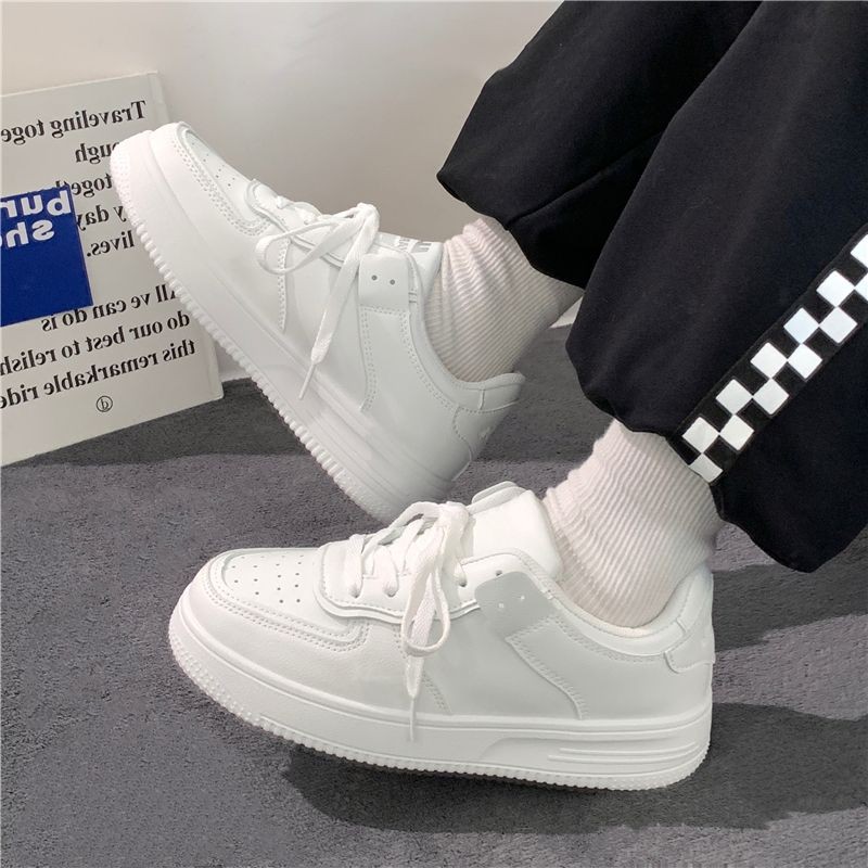 여성용 플랫폼 화이트 스니커즈, 가볍고 편안한 통기성  - Vans Shoes Old Skool 리뷰 및 가격