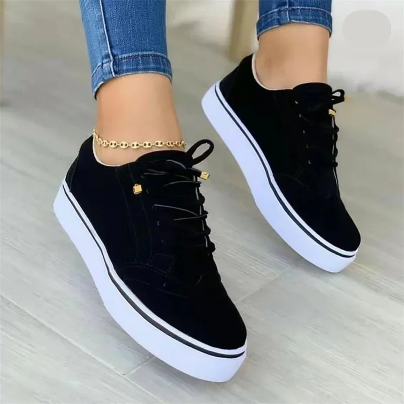 2025 신상 여성 로우탑 벌커나이즈드 슈즈 라운드 토 - Vans Shoes Old Skool 리뷰 및 가격