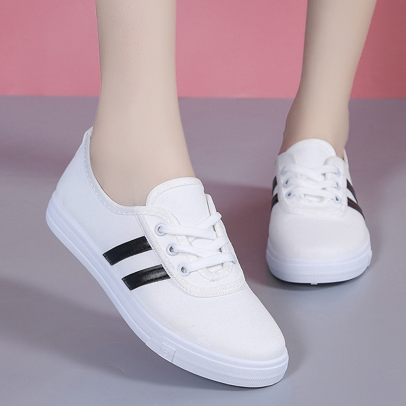 학생과 학교 여성을위한 여성용 클래식 라운드 발가락 흰 - Vans Shoes Old Skool 리뷰 및 가격