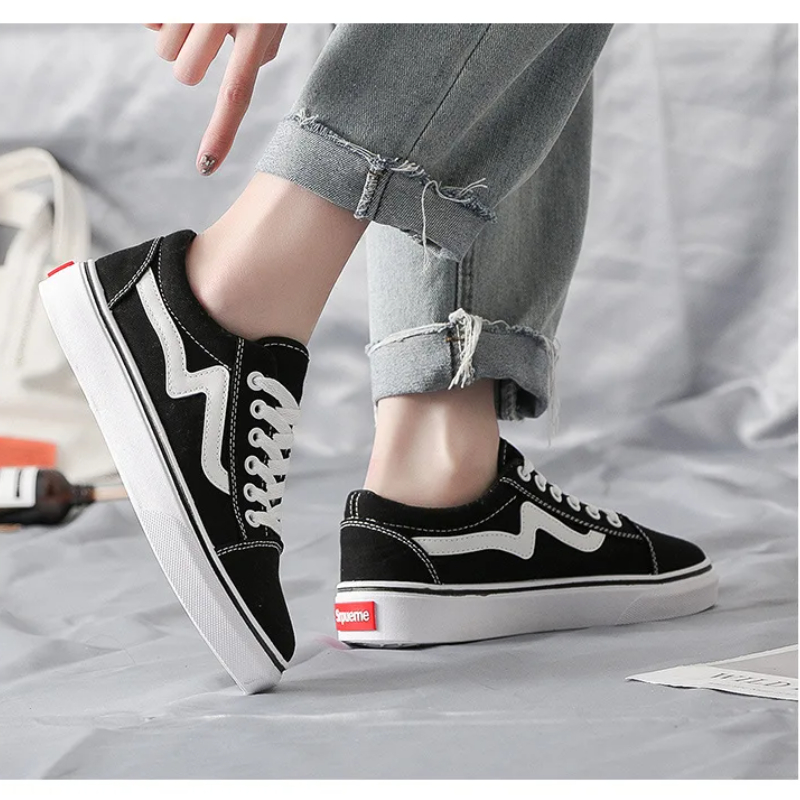 여성용 야외 통기성 스케이트보드 캔버스 워킹 트레이너, - Vans Shoes Old Skool 리뷰 및 가격