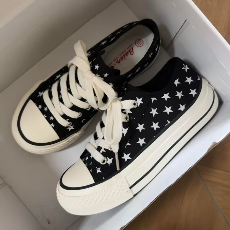 캐주얼 스타 로우탑 캔버스화 부드러운 두꺼운 밑창 20 - Vans Shoes Old Skool 리뷰 및 가격