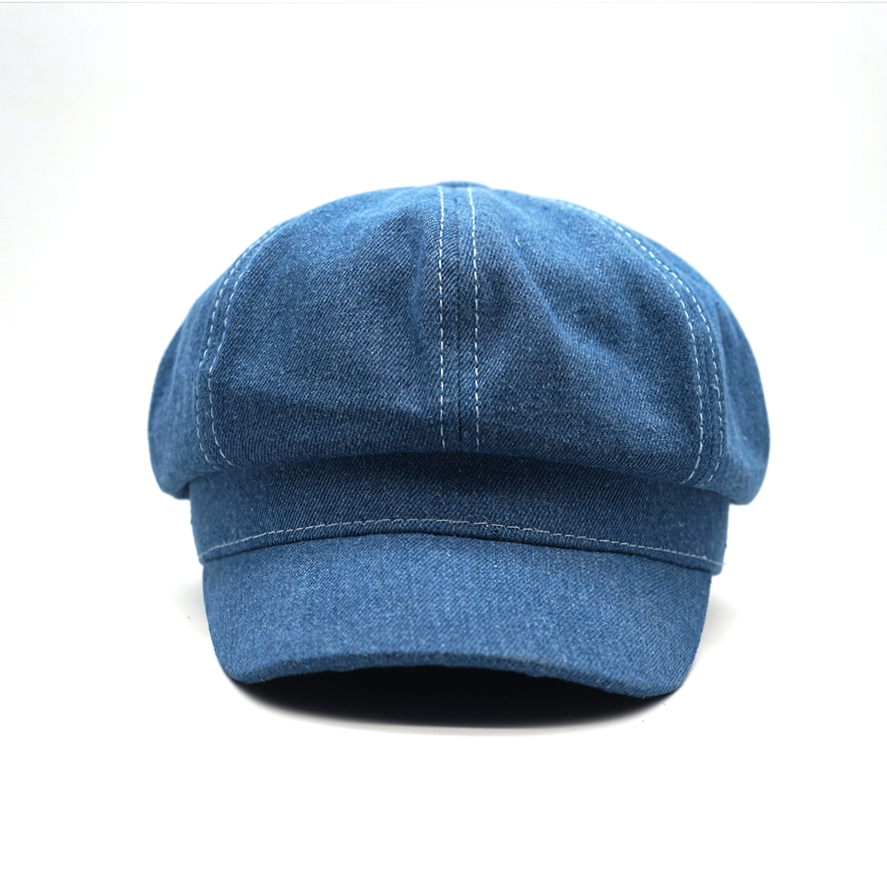 여성용 레저 팔각형 모자, 데님 베레모 모자, 카우보이 - Dad Hat Cotton 리뷰 및 가격